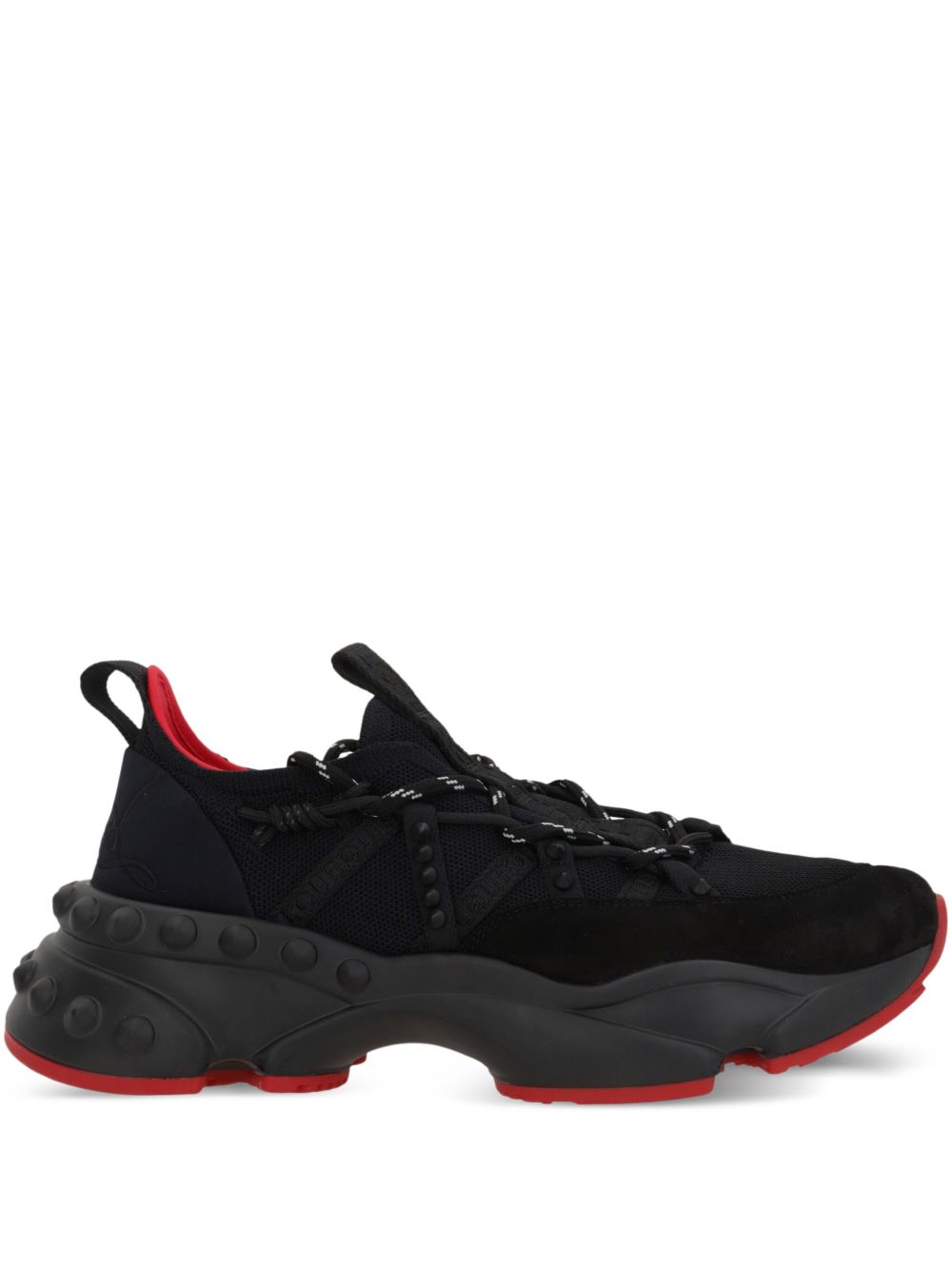 1250009BK01 TRAILRUN 레더 스니커즈